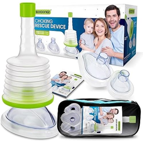Anti Choking Device, Portable Airway Suction Device for Kids and Adults, Choking Rescue Device, Choking First Aid Device for Home & Travel
