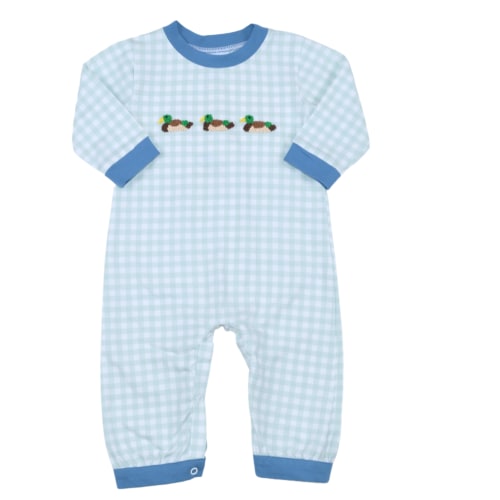 French Knot Mallard Romper