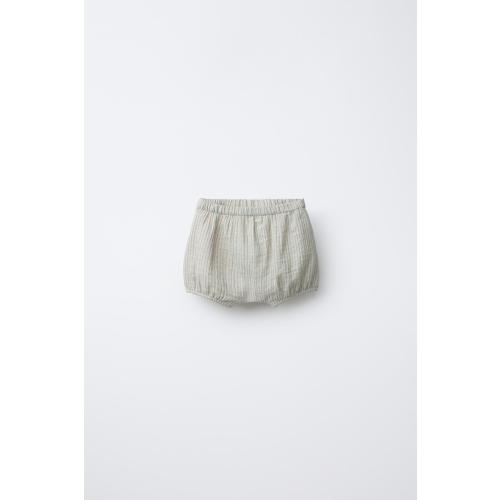 STRIPED BLOOMERS - Light green | ZARA United States