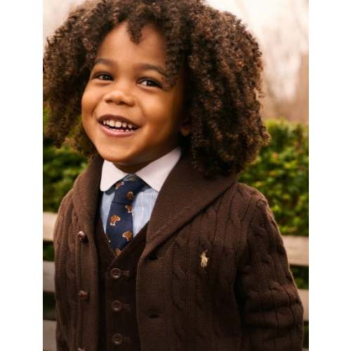 Knit Cotton Oxford Fun Shortall | Ralph Lauren