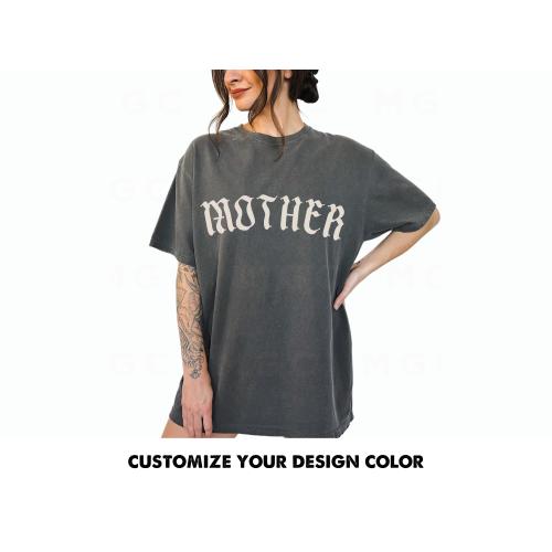Comfort Colors Graphic Tee - Mother Gothic tshirt, trendy alternative metal core tee, old english mother tshirt, oversized mom tee, goth mom