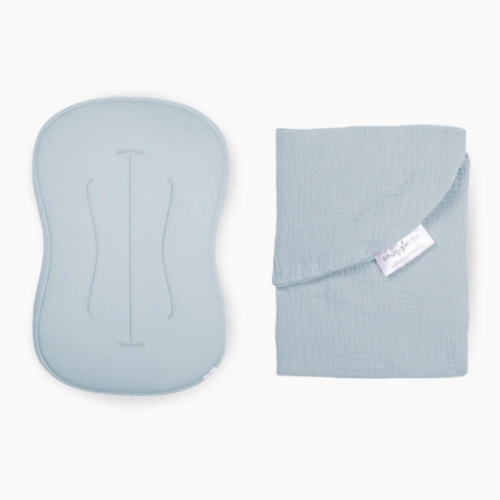 Lounger Curve + Muslin Cover Set | Bluebell