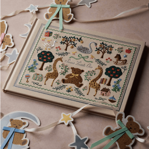 Embroidered Baby Book