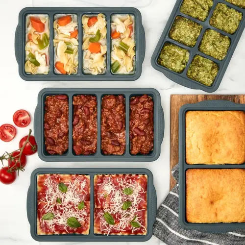 MIU Silicone Freezer Trays with Lids, 5-pack | Costco