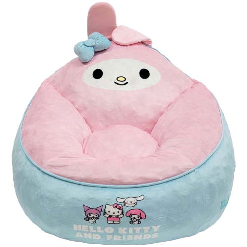 Hello Kitty and Friends My Melody Kids' Compressed Foam Bean Bag Chair