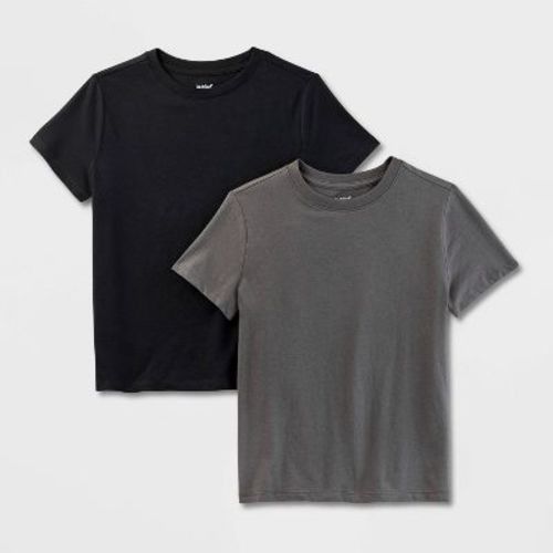 Boys' 2pk Short Sleeve Basic T-Shirt - Cat & Jack™