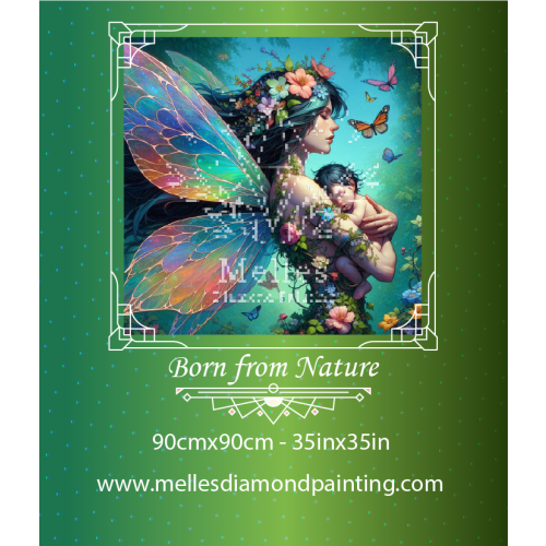 Born from Nature – Melles Diamond Painting