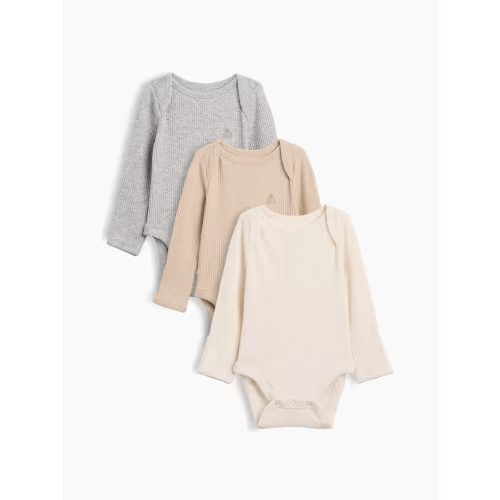 Baby First Favorites TinyRib Bodysuit (3-Pack)