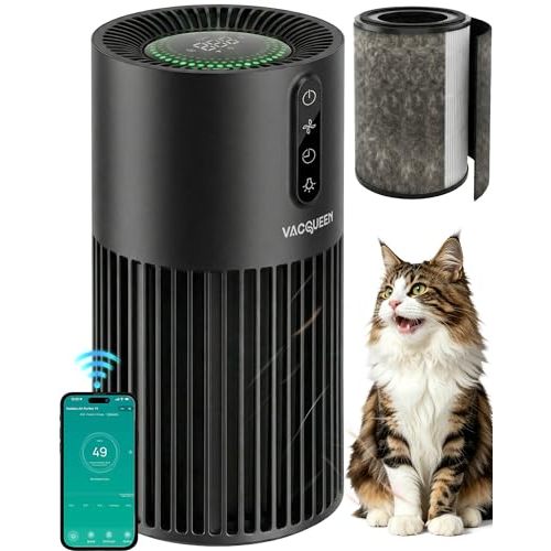 Air Purifiers for Home Pets - Smart HEPA Pet Air Purifier for Bedroom, Smart WiFi 2200 Sq.Ft, Alexa Control, Washable Filter for Smoke Dust Odor | Smart HEPA Pet Air Purifier for Bedroom, Smart WiFi 2200 Sq.Ft, Alexa Control, Washable Filter for Smoke ...