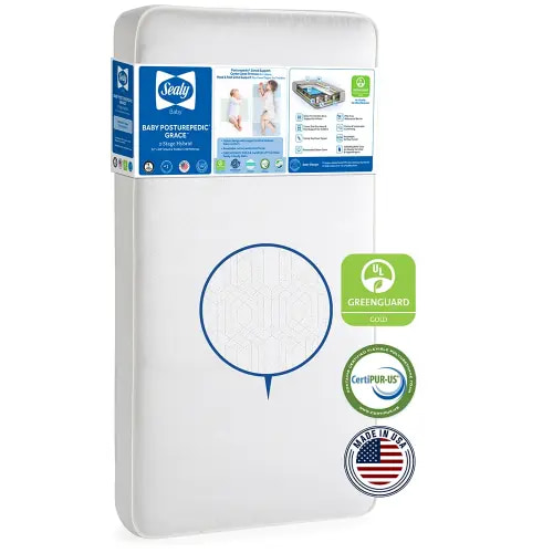 Hybrid Crib Mattress | Sealy Posturepedic Grace