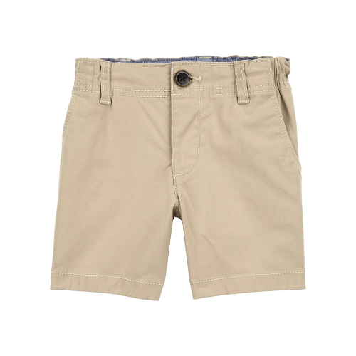 Baby Boy Stretch Chino Shorts - Khaki - OshKosh B'gosh | Carter's