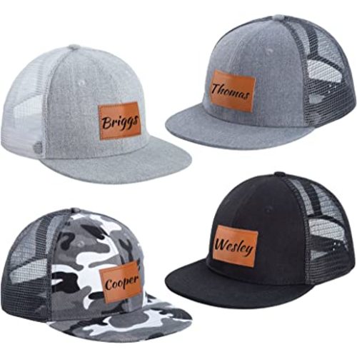 Custom Toddler Hat, Personalized Kid Baseball Caps Adjustable Truck Hat for Baby Boy