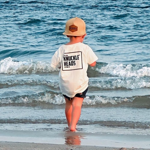 Kids graphic tees | All Good Off White Tshirt | Knuckleheads Clothing