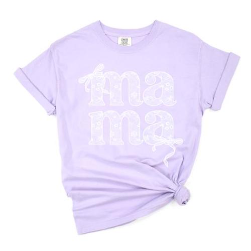 Mama Comfort Colors T-Shirt, Spring Colors Mom Shirt, Mother's Day Gift, Trendy Mom Tee for Women, Colorful Mama Shirt