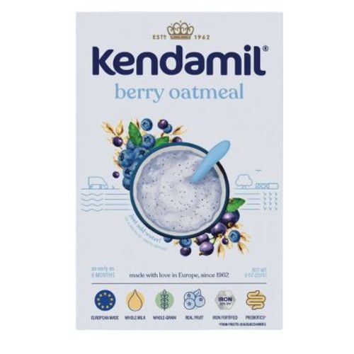 Kendamil Oat Cereal Baby Food - Mixed Berry - 8oz