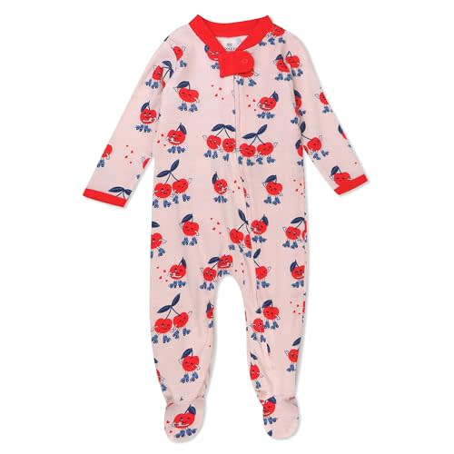 HonestBaby unisex-baby Celebration Sleep & Play Footed One-piece Pajama Sleeper 100% Organic Cotton