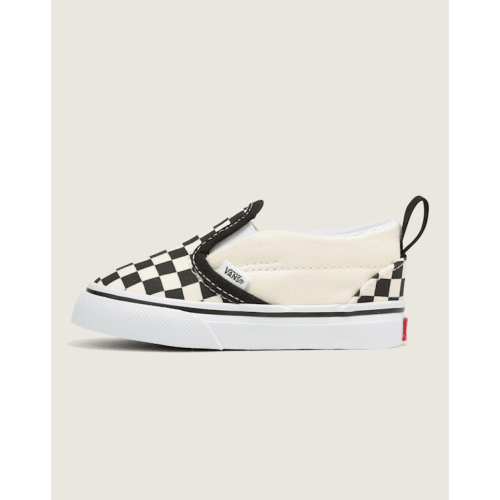 Vans | Toddler Slip-On V Checkerboard Black/Whitee Shoes
