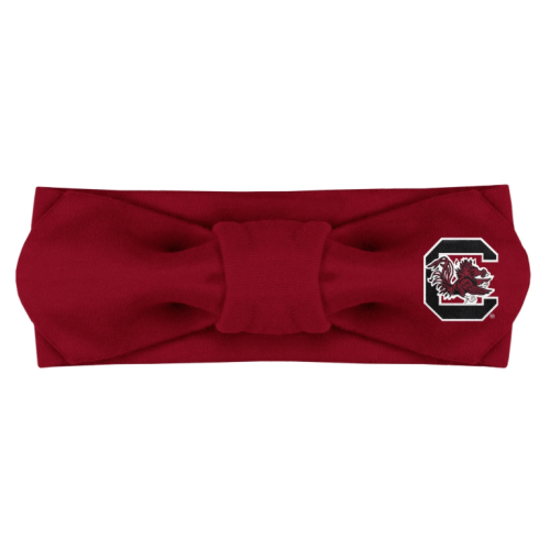 SOUTH CAROLINA GAMECOCKS GARNET INFANT HAIR KNOT