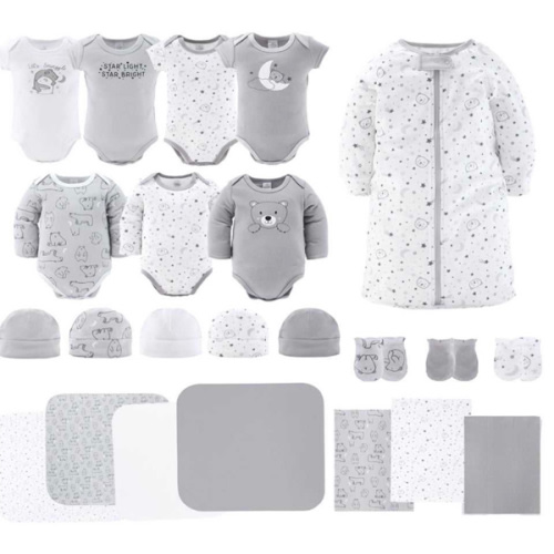 Celestial Bears Baby Layette Gift Set, 23 Piece