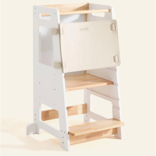Safe & Stable Montessori Toddler Kitchen Wooden Tower, 2Y+