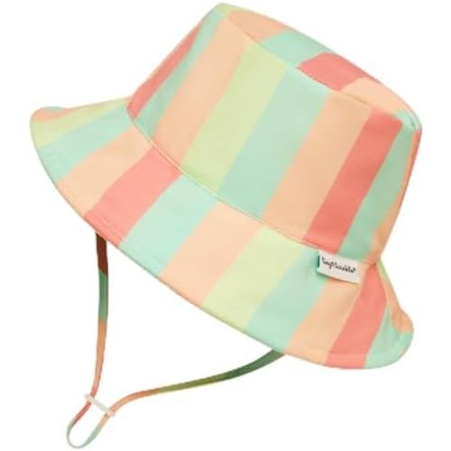 Tiny Twinkle Baby&Toddler Sun Hat|Adjustable UPF 50+ Bucket Hat for Infants&Kids|Lightweight Quick-Dry Hat for Beach&Swim