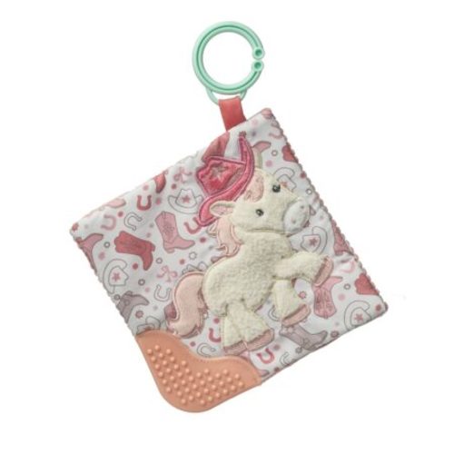 Giddy Up Pony Crinkle Teether - 6" - Mary Meyer Stuffed Toys