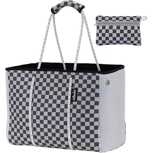 Hibala Neoprene Multipurpose Beach Bag,Gym/Travel/Pool Bag,Tote For Women&Men