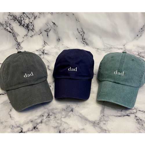 Custom Dad Hat with Leather Strap and Brass Buckle | New Dad | Dad Hat | Dad Birthday | New Daddy | Gift for Dad | Father Hat | Grandfather