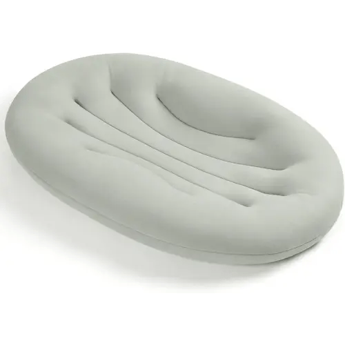 Happle sunny Baby Lounger for Newborn: Portable & Lightweight Pillow for Tummy Time Playtime & Diaper Changes - Skin-Friendly & Breathable for 0-12 Month Supervised Use