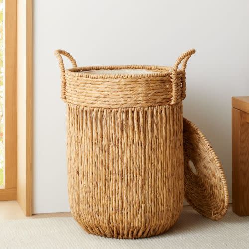 Vertical Lines Seagrass Baskets