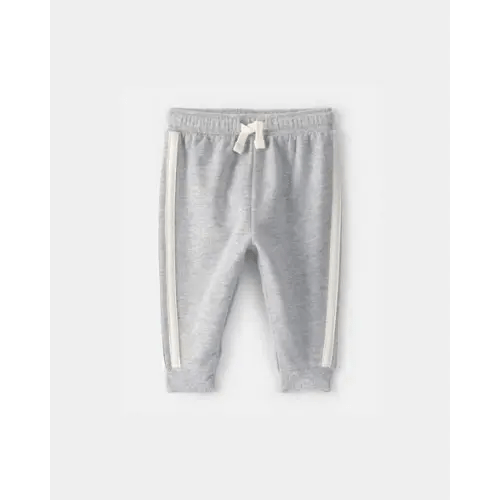 Baby Boy French Terry Pants - Heather Grey&nbsp; &nbsp; | Carter's