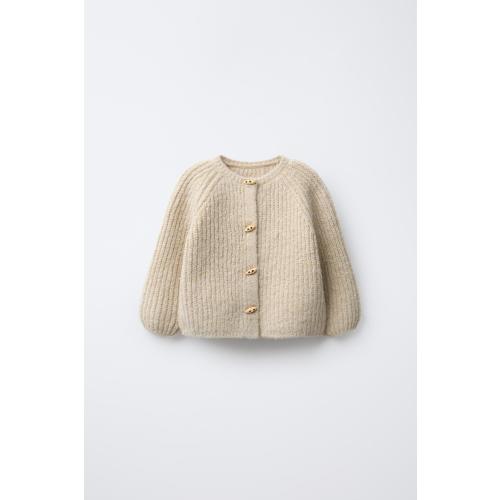 TOGGLE CARDIGAN - Cream | ZARA United States