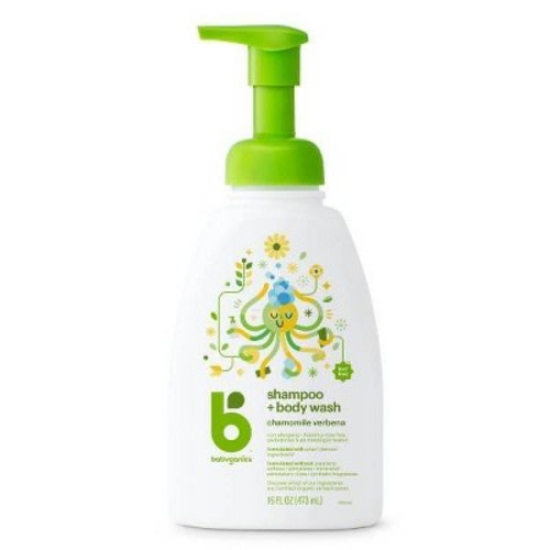 Babyganics Baby Shampoo + Body Wash Pump Bottle - 16 fl oz
