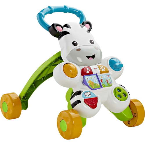Fisher-Price, Baby Walker, Learn with Me Zebra Walker, Music & Lights