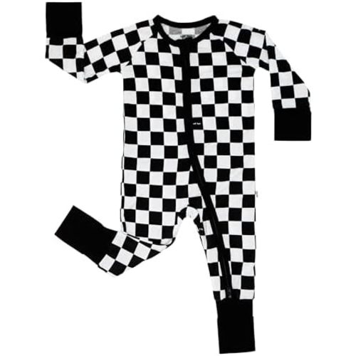Little Sleepies Pajamas for Baby Boys & Girls, Viscose from Bamboo Baby Pajamas, Sleepers, 2-Way Zipper PJs