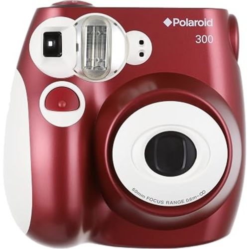 Polaroid PIC-300 Instant Film Camera - Red (Renewed)
