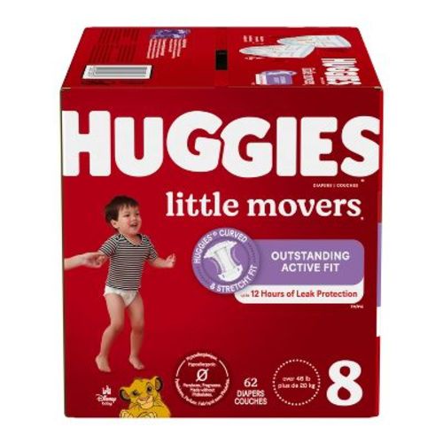 Huggies Little Movers Baby Disposable Diapers - (Select Size and Count)