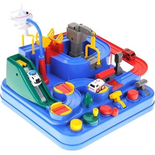 PowerTRC Race Track for Toddlers and Kids 2-8 Years Old - Car Toys for Boys, Birthday Gifts for 3-5 Year Olds