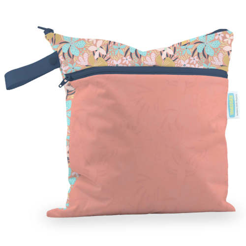 Cloth Diaper Wet Dry Bag | Dual compartment for double duty