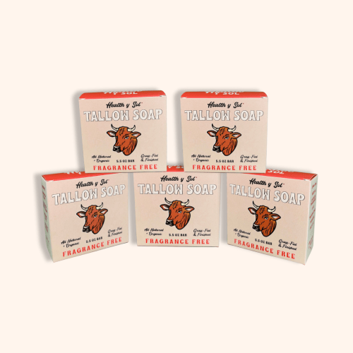 *Classic Bundle* Grass Fed Tallow Soap