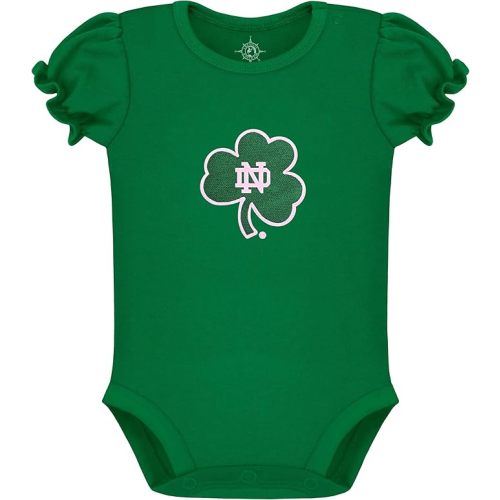 Creative Knitwear College Infant Puff Sleeve Bodysuit - Team Logo 3-6M