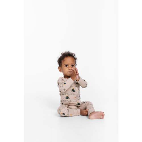 Glory to God Christmas PJ Footless Onesie Bamboo – Holy Pals