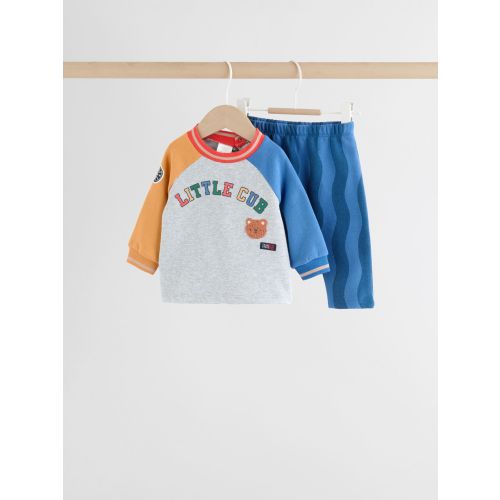 Bright Little Cub Baby Sweat Top and Joggers Set (0mths-2yrs)