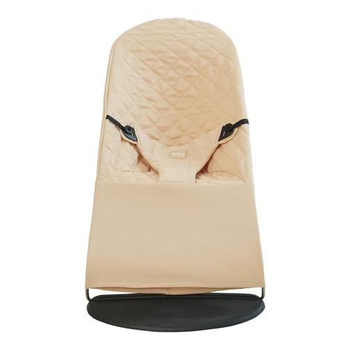 Fabric seat for Bouncer Belltop Compatible with Babyjörn Bouncer (Cover, seat): Balance, Soft & Bliss. Cover for Baby Bouncer. Baby seat for Hammock: Ergonomic fit. Hypoallergenic - Beige