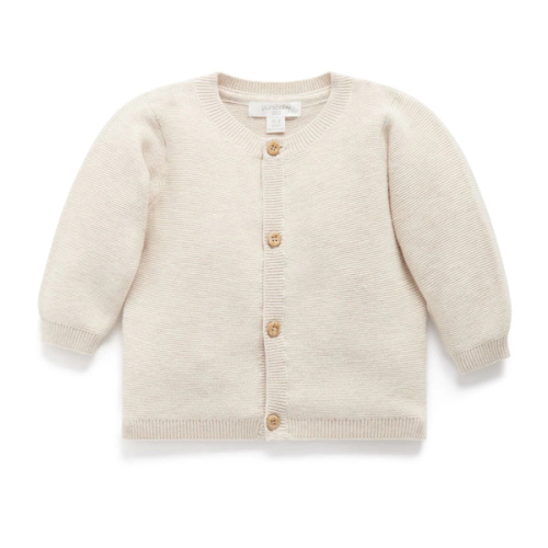 Textured Cardigan - Purebaby