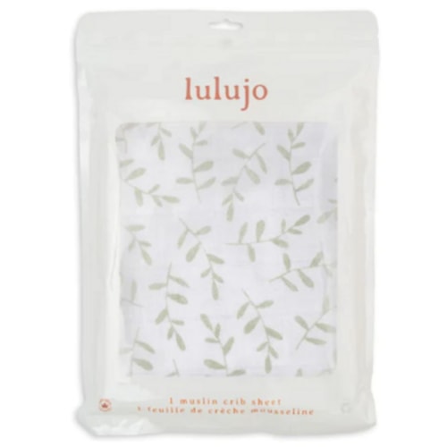 Buy Lulujo Crib Sheet Greenery at Well.ca | Free Shipping $35+ in Canada