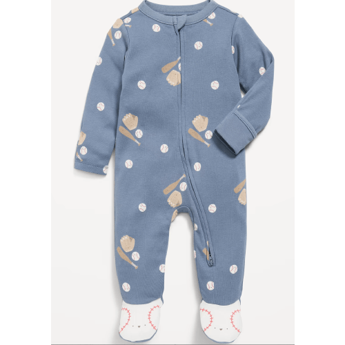 2-Way-Zip Sleep & Play Footed One-Piece for Baby