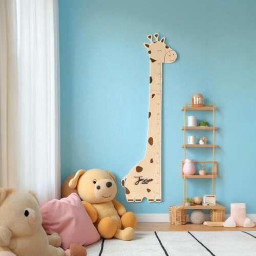 Giraffe height chart | growth chart | Safari nursery decor | height chart for kids | jungle nursery decor | Safari baby shower