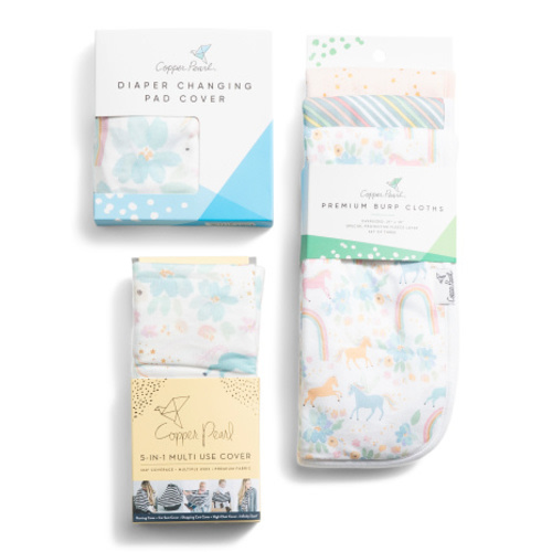 Whimsy Covers And Burp Cloth Collection | Kids' Accessories | T.J.Maxx