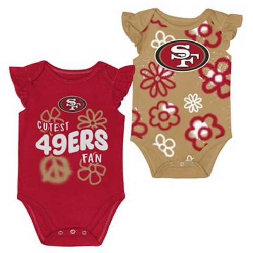 NFL Team Apparel Infant San Francisco 49ers Red Newborn Heart Content 2-Piece Set | Dick's Sporting Goods